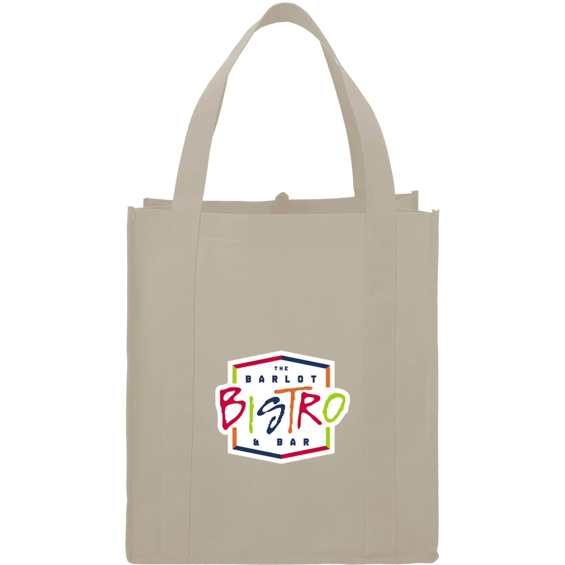 Hercules Non-Woven Grocery Tote with Full Color Print