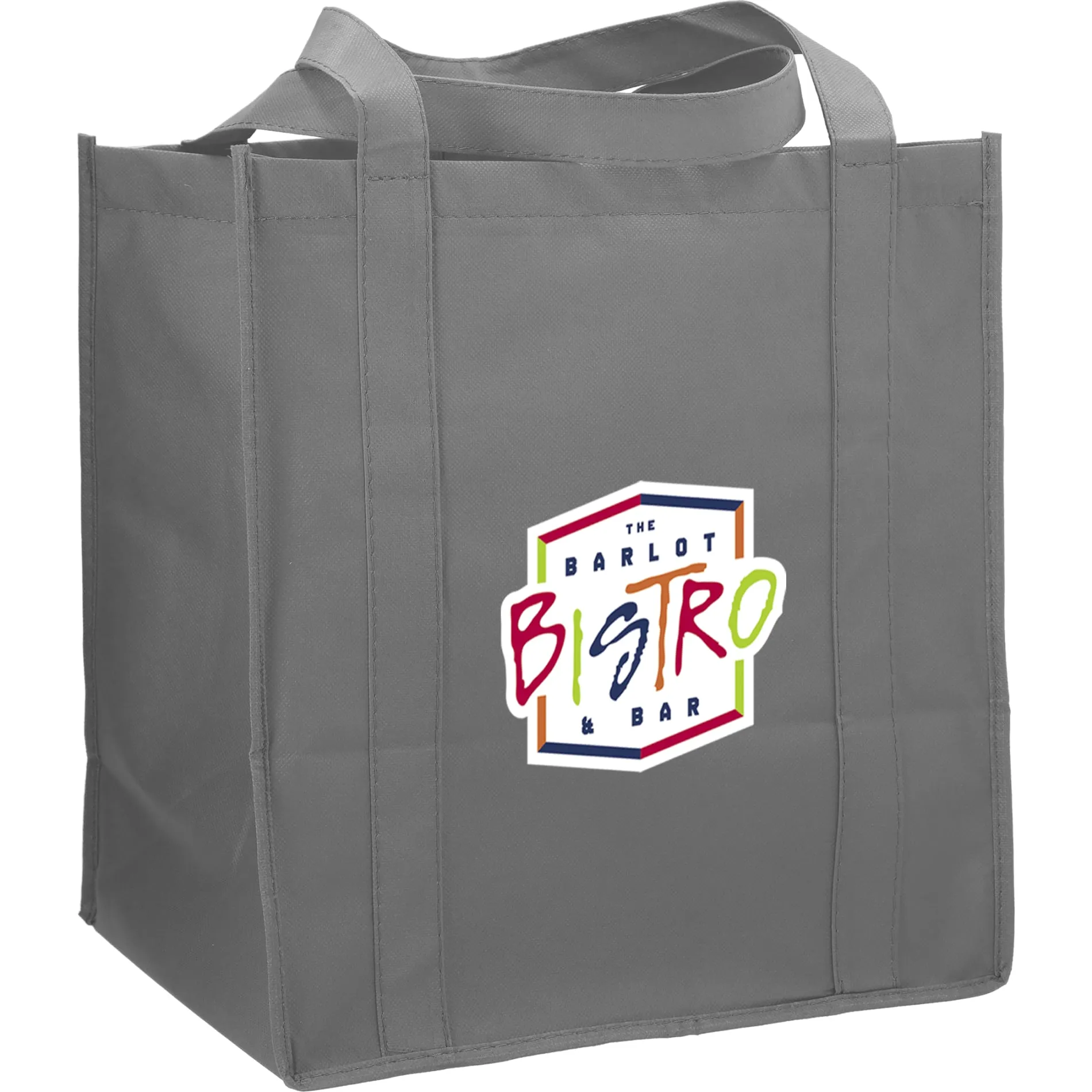 Hercules Non-Woven Grocery Tote with Full Color Print