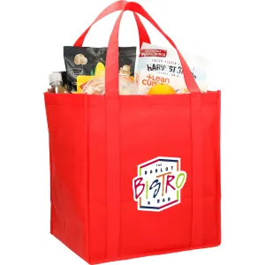 Hercules Non-Woven Grocery Tote with Full Color Print