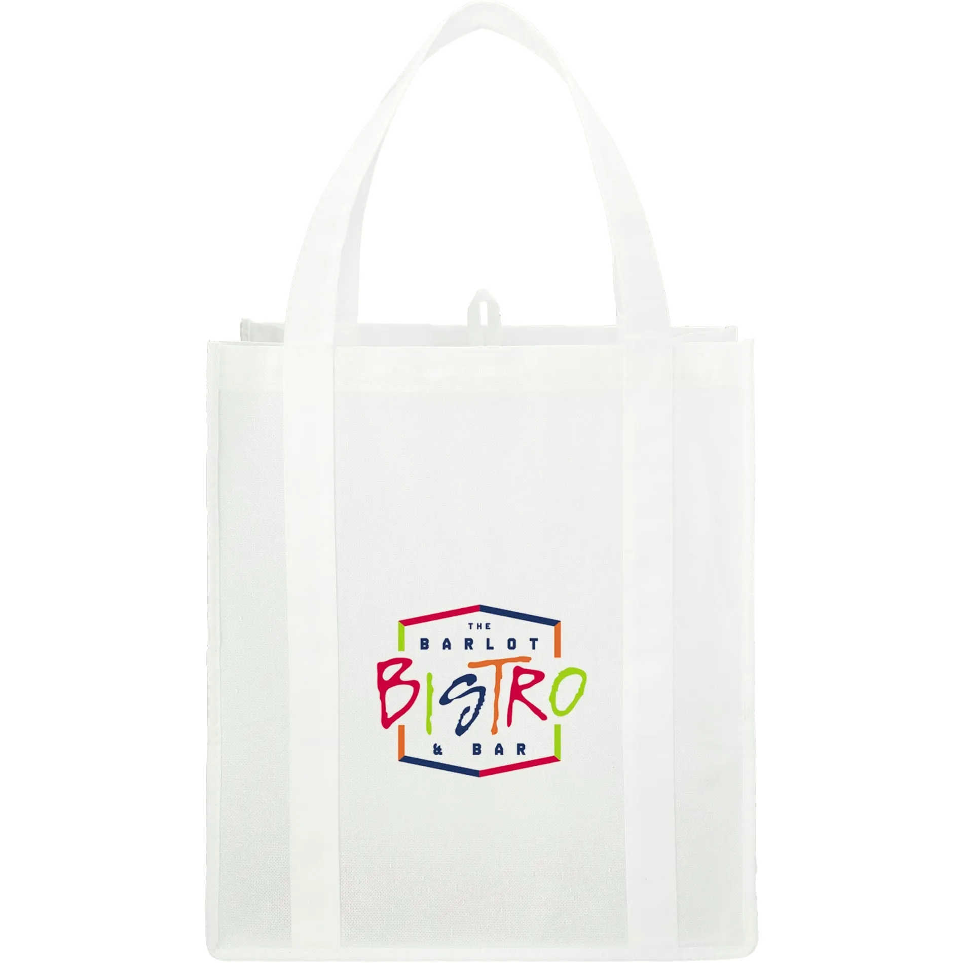 Hercules Non-Woven Grocery Tote with Full Color Print