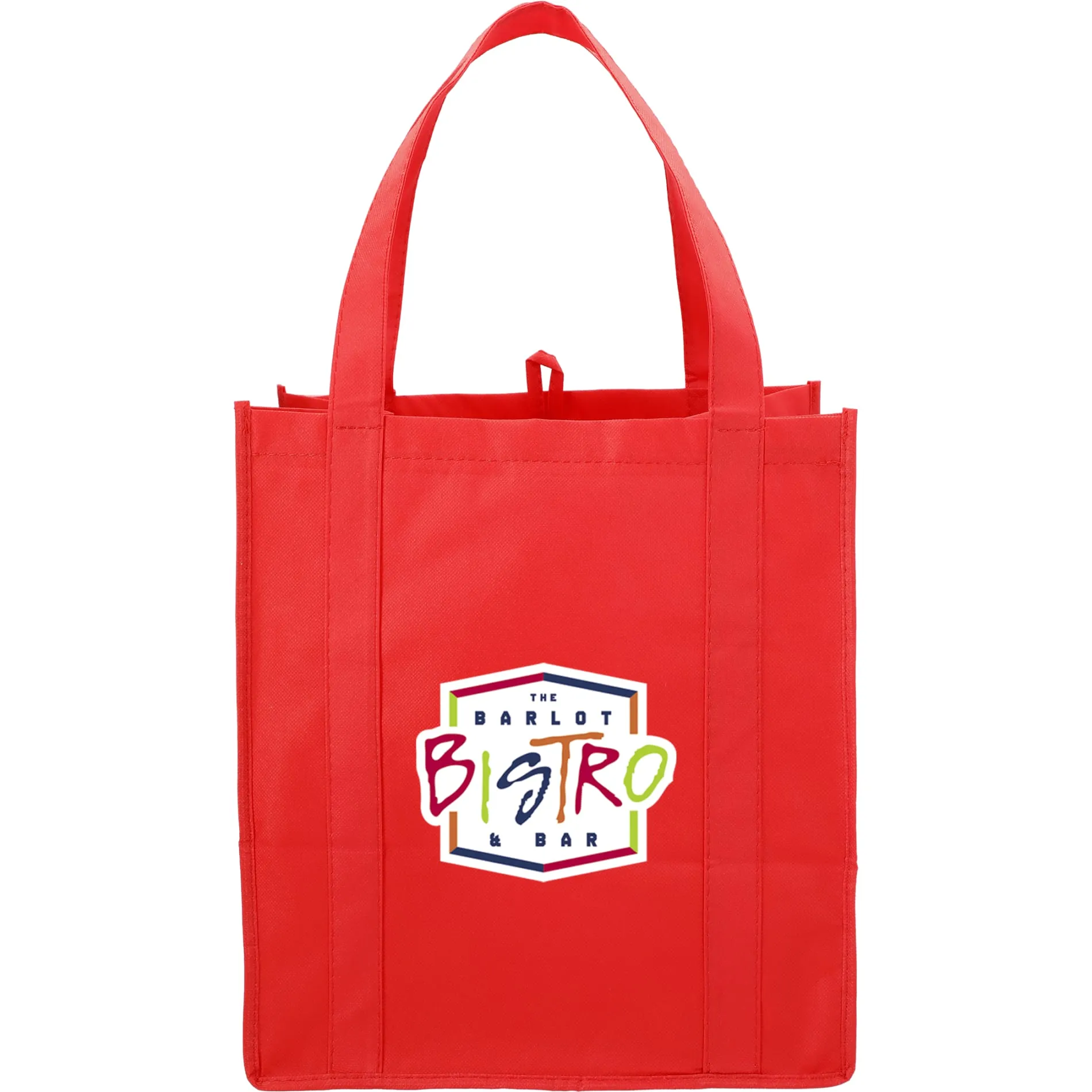 Hercules Non-Woven Grocery Tote with Full Color Print