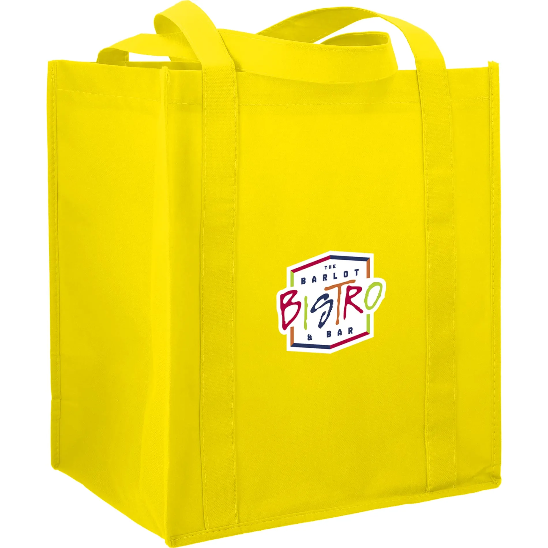 Hercules Non-Woven Grocery Tote with Full Color Print
