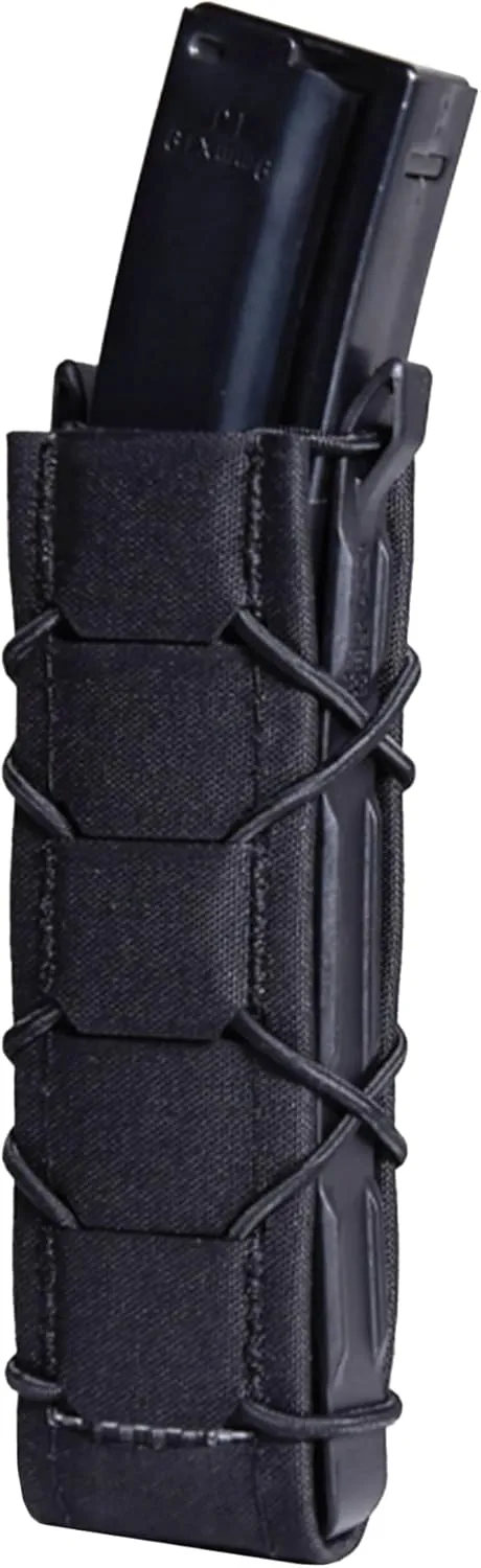 High Speed Gear® - GEN 2 Extended Pistol Taco® MOLLE Mag Pouch, Police Gear & Military Gear, Tactical Magazine Pouch for Professionals (Black)