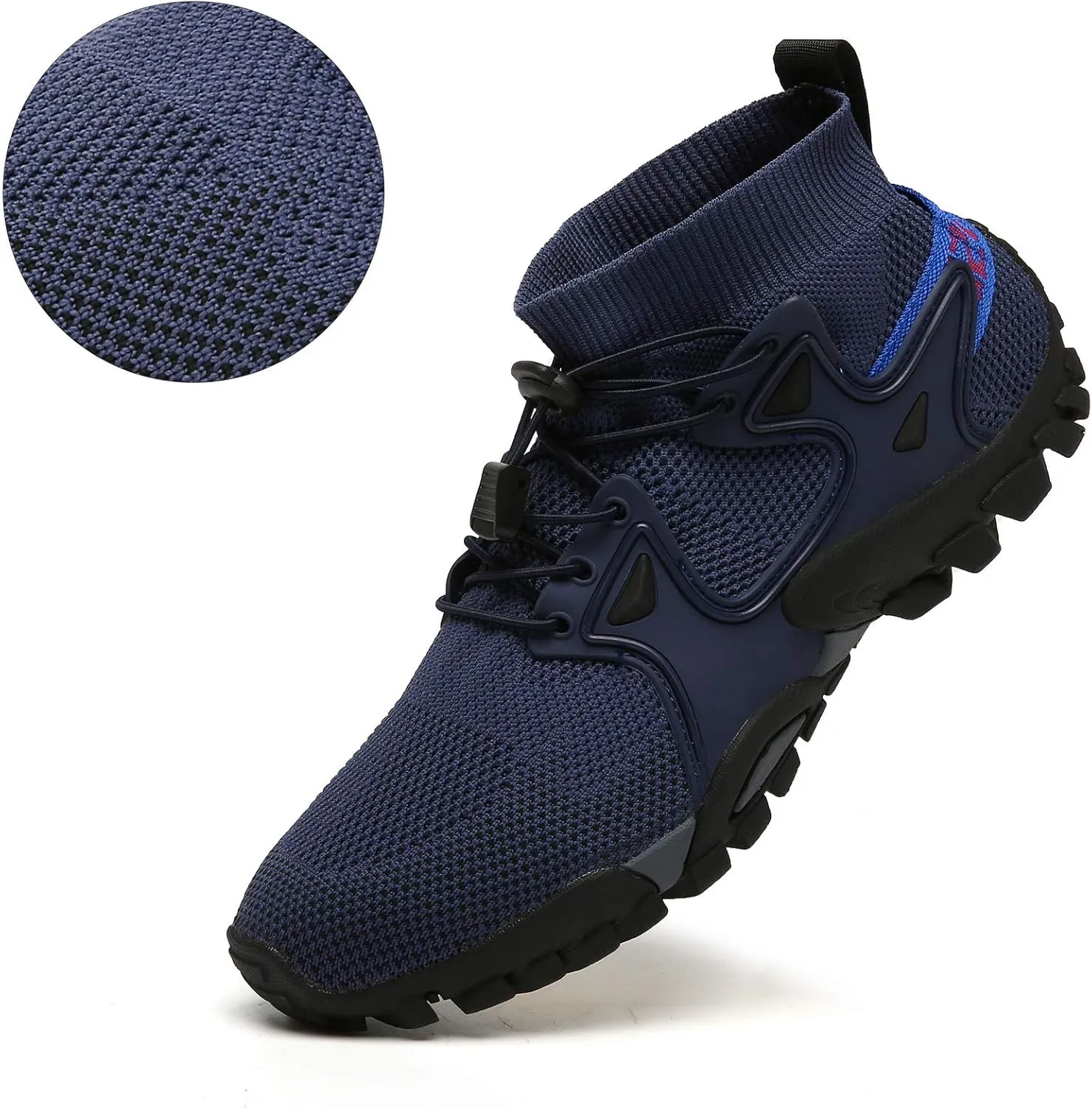 Hiking Shoes Mens Womens Outdoor Athletic Sports Shoes Walking Shoes Trail Running Shoes Trekking Climbing Stylish Slip Resistant Fitness Walking Jogging Sock Sneakers Travel Lightweight Barefoot