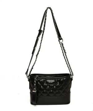 Hobo Bag For Women, Color-Block Wide Shoulder Strap Crossbody and Single Shoulder Bag,Functional Design