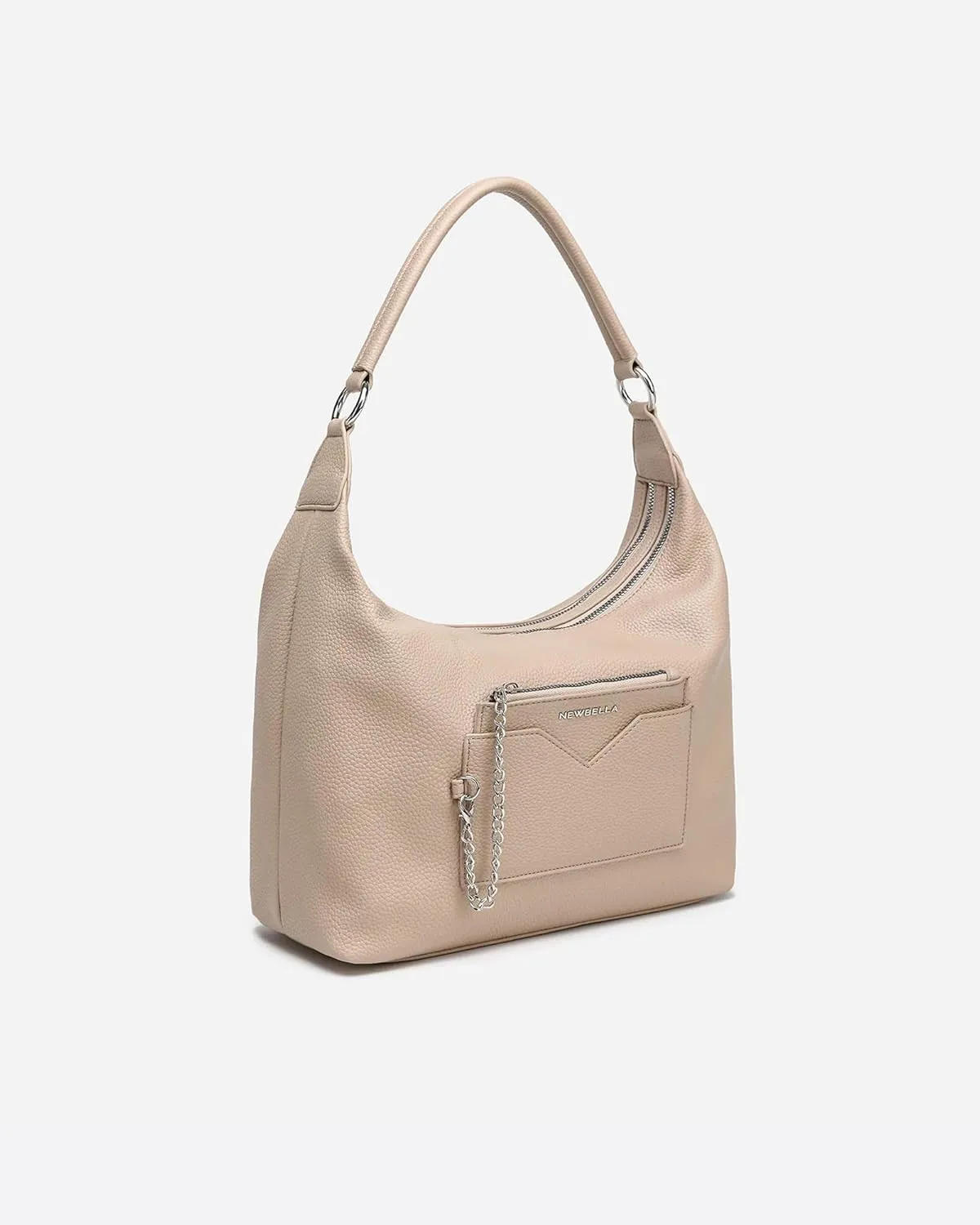 Hobo Purse, PU Leather Shoulder Bag, Tote Handbag for Work and Travel