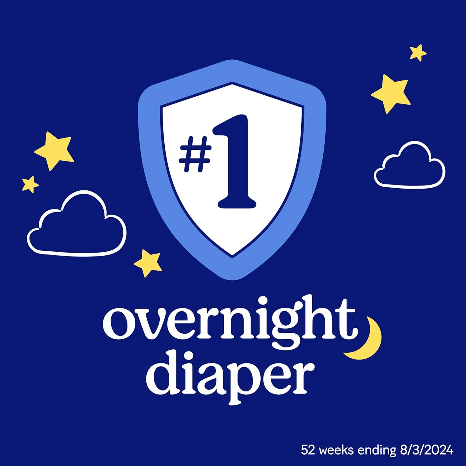 Huggies Size 6 Overnites Baby Diapers: Overnight Diapers, Size 6 (35  lbs), 84 Ct (2 Packs of 42), Packaging May Vary