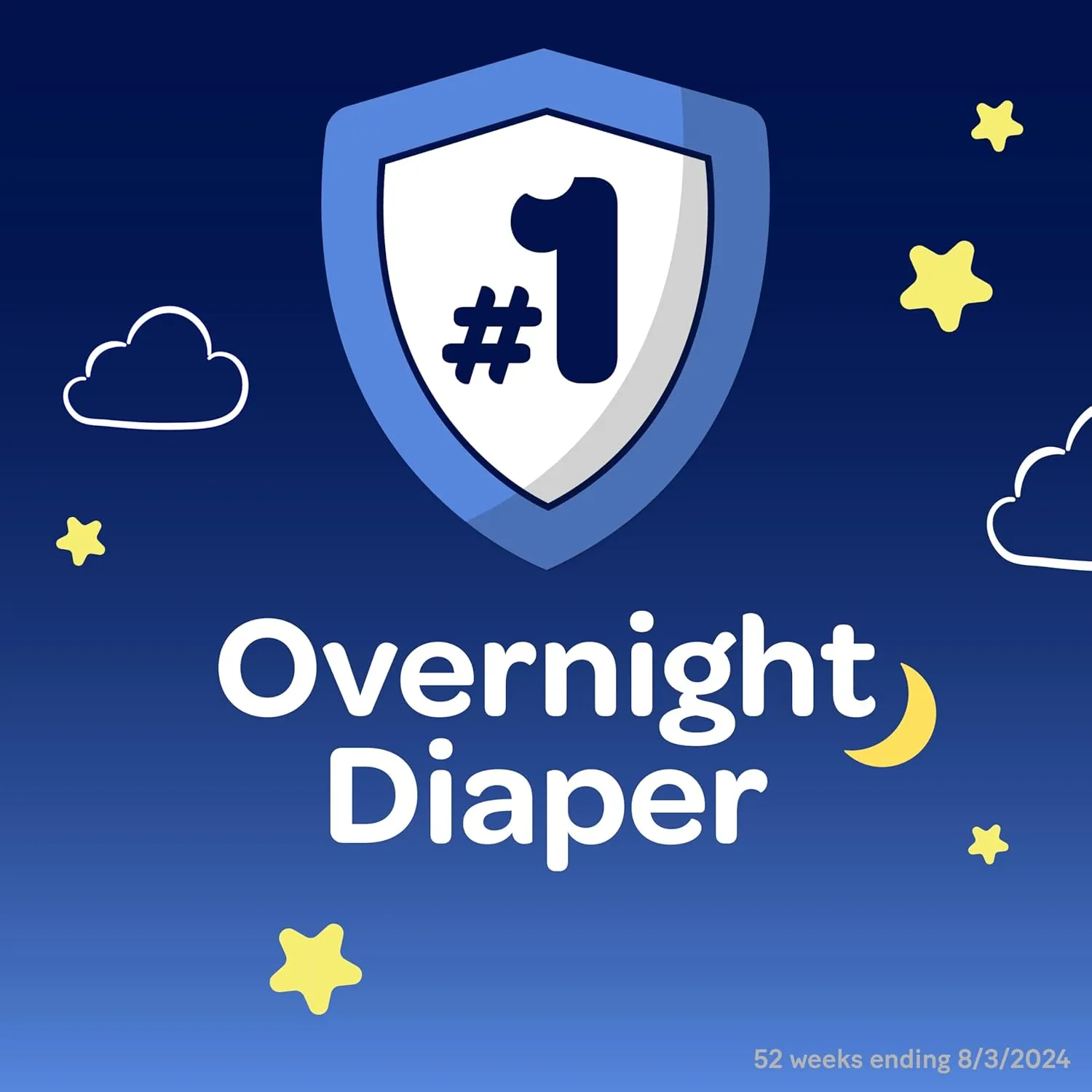 Huggies Size 7 Overnites Baby Diapers: Overnight Diapers, Size 7 (41  lbs), 68 Ct (2 Packs of 34), Packaging May Vary