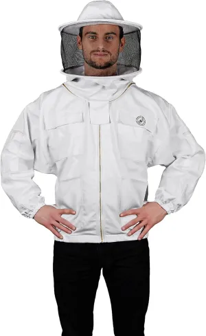 Humble Bee 310 Polycotton Beekeeping Jacket with Round Veil