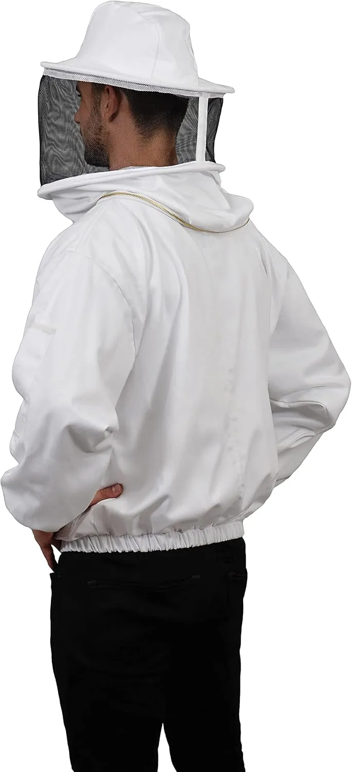 Humble Bee 310 Polycotton Beekeeping Jacket with Round Veil