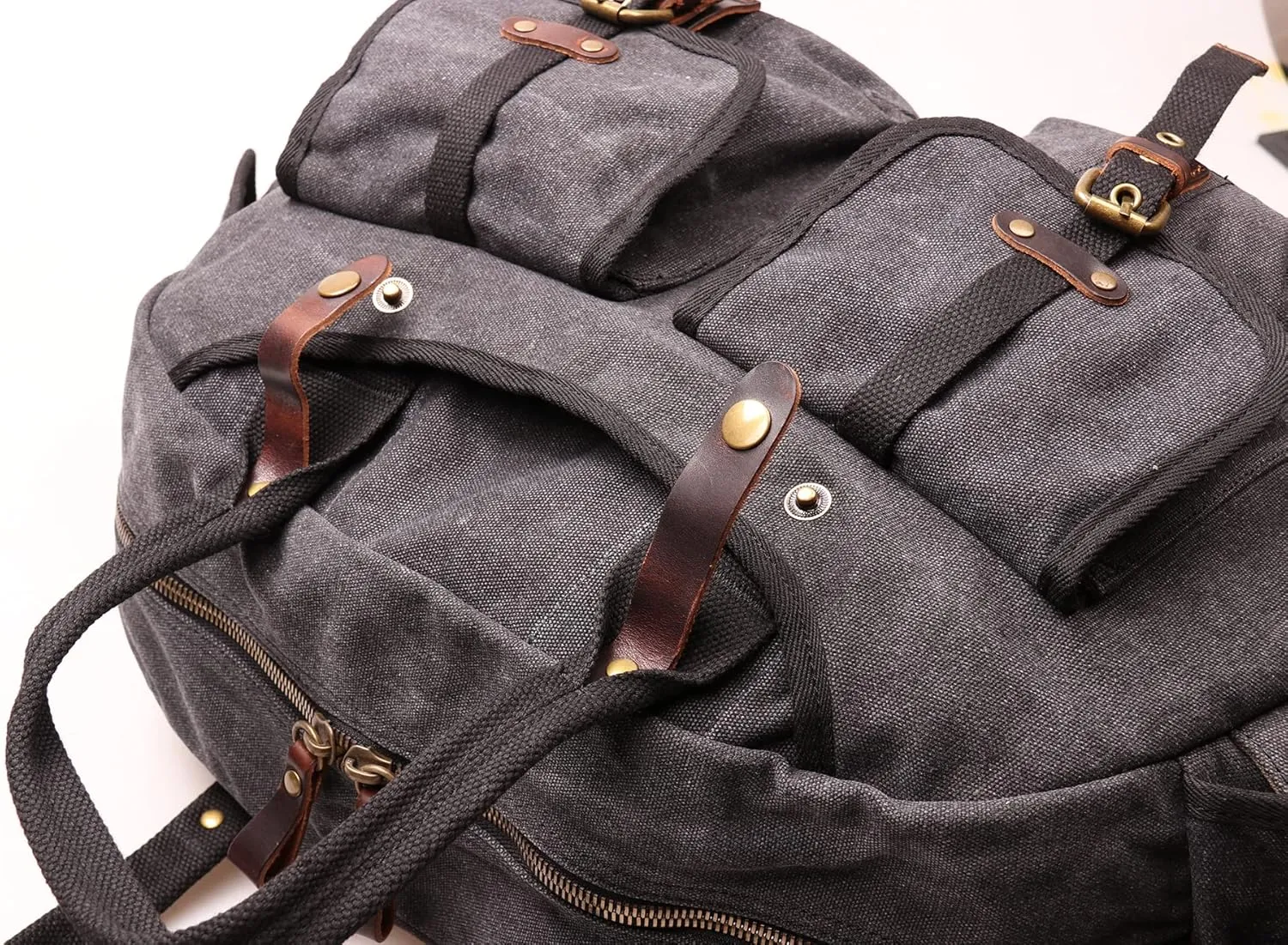 IBLUE Travel Duffel Bags For Men Women Waterproof Canvas Outdoor Sport Handbag With Wet Pocket Shoulder Strap, D1094 (A6, 21in)