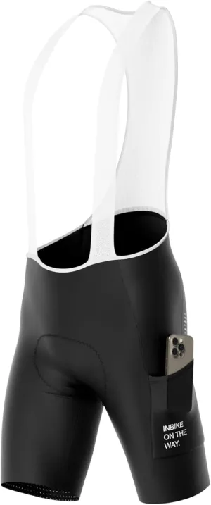 INBIKE Cycling Bib Shorts for Men, 3D Padded Breathable Road Bike Shorts Men, Lightweight Biking Bicycle Bibs with 2 Pockets