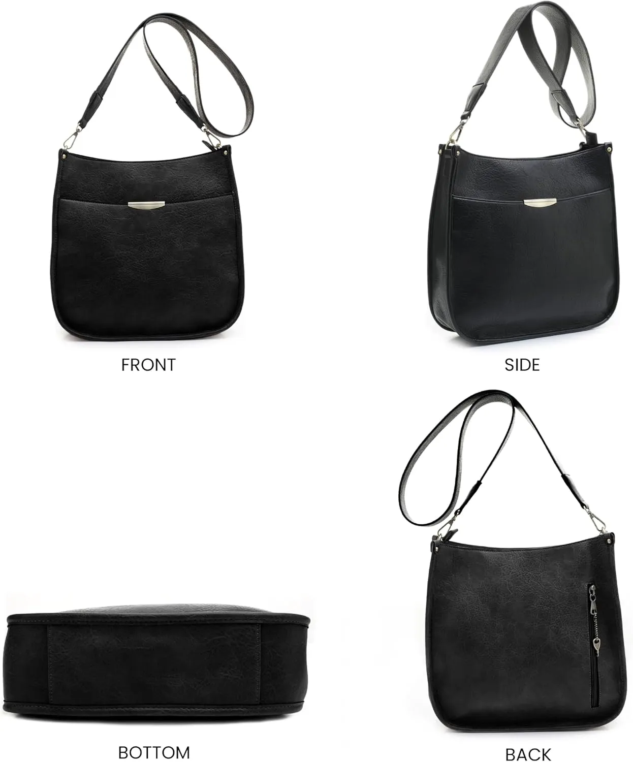 JESSIE & JAMES Ava Concealed Carry Crossbody Bag with Lock and Key