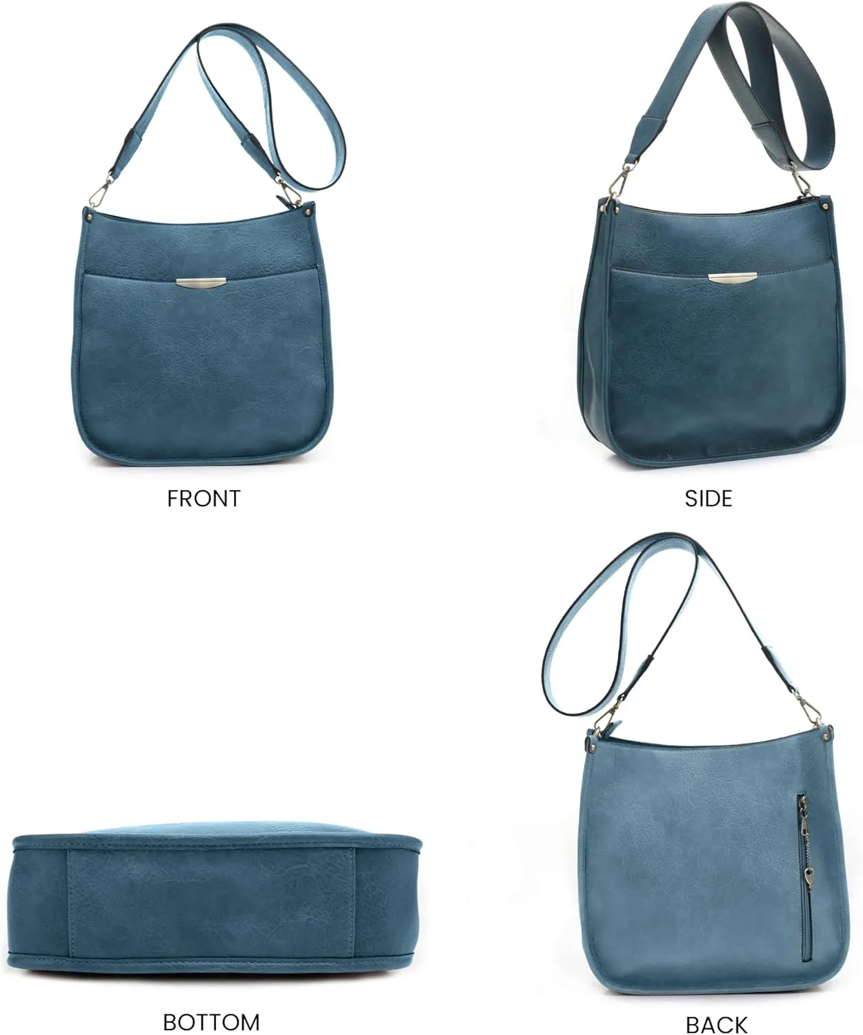 JESSIE & JAMES Ava Concealed Carry Crossbody Bag with Lock and Key