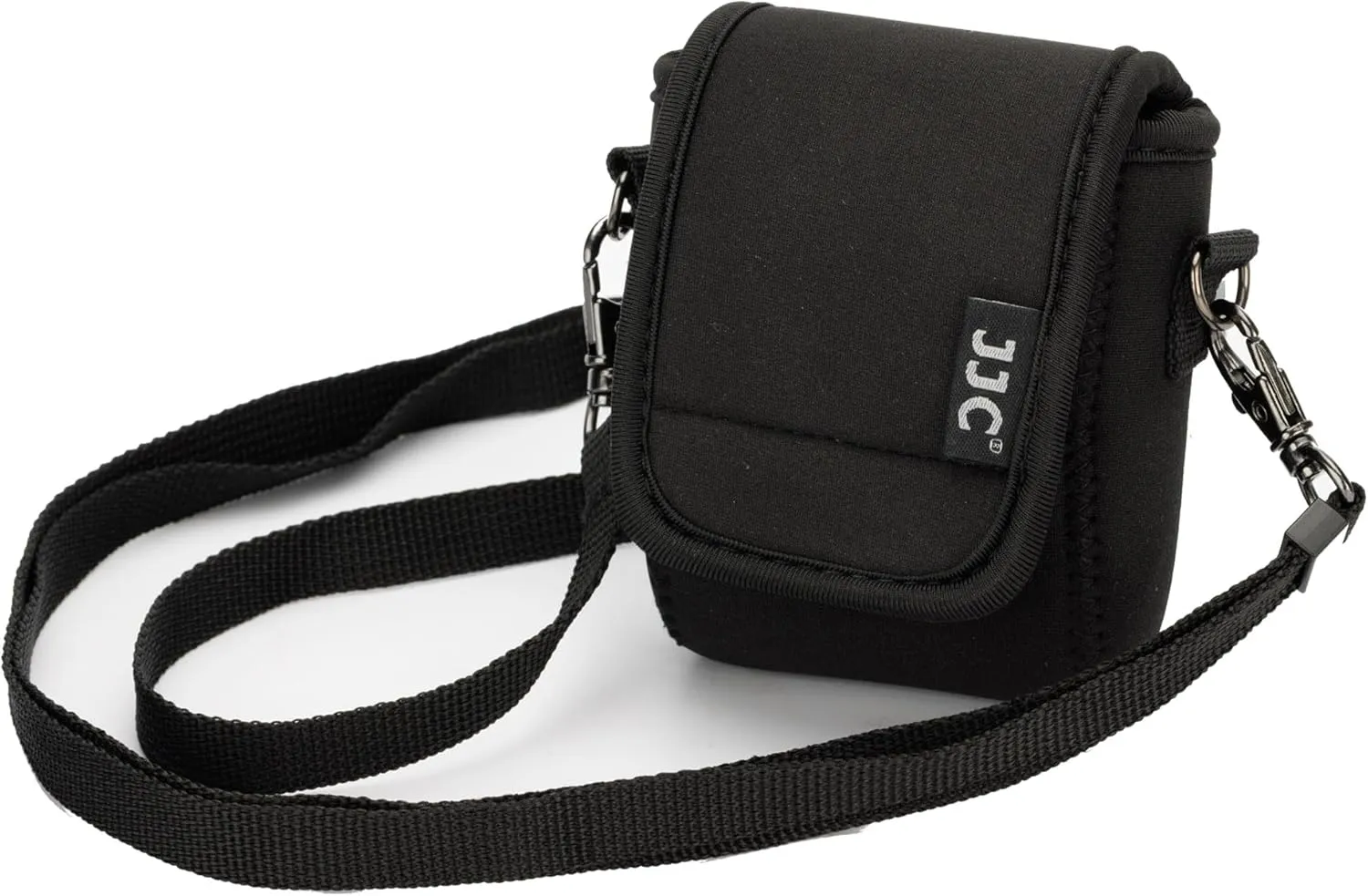 JJC Portable Carrying Case Pouch for Canon PowerShot V10 Camera, for DJI Osmo Action 5 Pro/Action 4/Action 3 with Cage, Insta360 Ace Pro, Protective Travel Storage Bag with Shoulder Strap & Carabiner