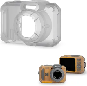 JJC Silicone Jacket for Kodak PIXPRO WPZ2, Anti-Scratch and Dustproof Camera Protective Case with Secure Grip Design and Not Affect The Use of Camera Buttons