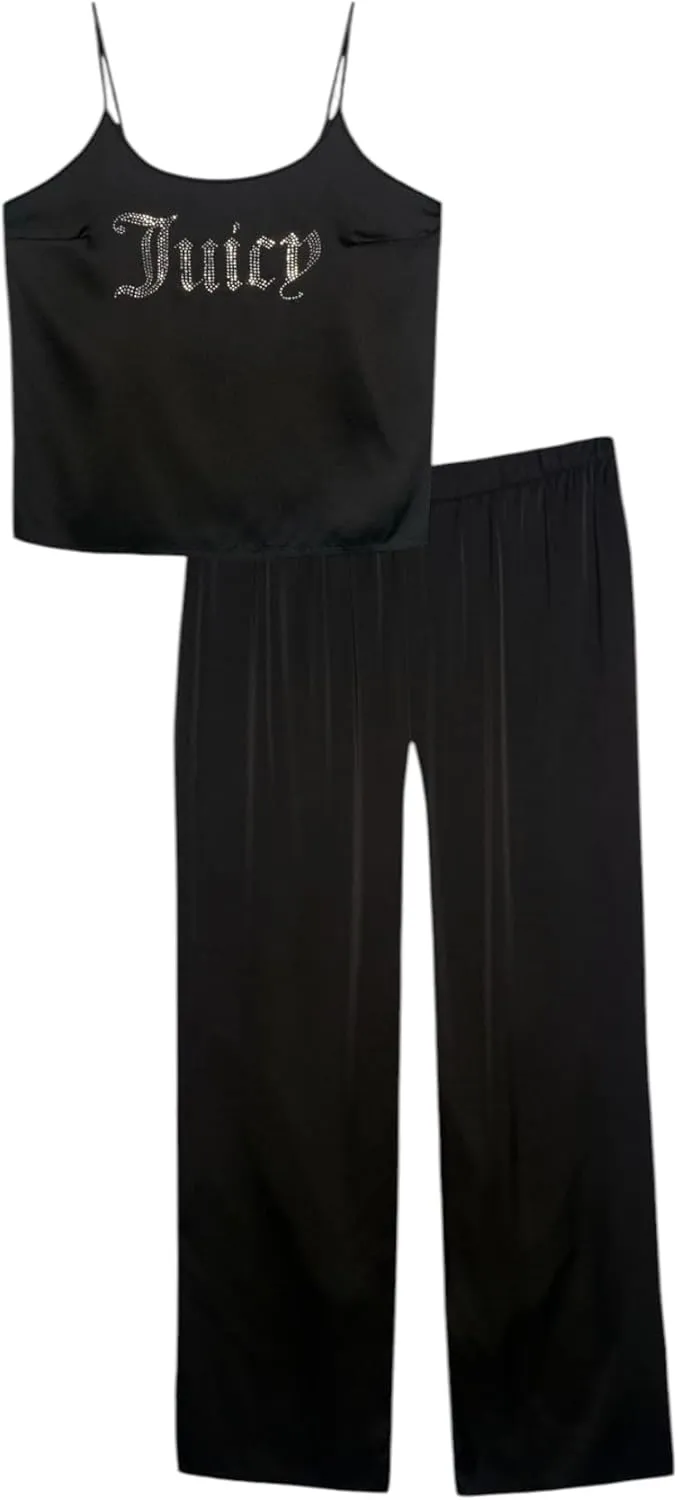 Juicy Couture Women’s Satin Cami and Pants Pajama Set