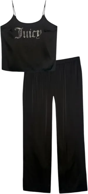 Juicy Couture Women’s Satin Cami and Pants Pajama Set