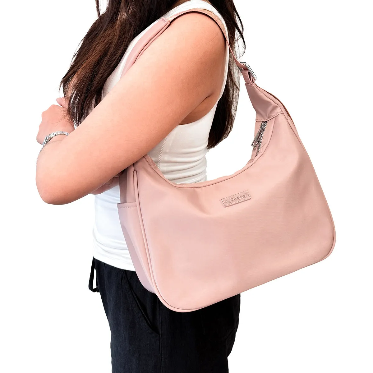 Julia Hobo Bag in Blush