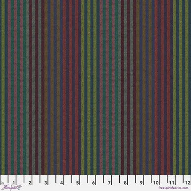Kaffe Fassett Collective Caterpillar Stripe Twilight WSGP001.TWILIGHT