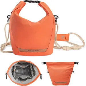 K&F Concept Camera Sling Bag Small Camera Compact Case, Cute Soft Camera Pouch Handbag for Urban Street Photography