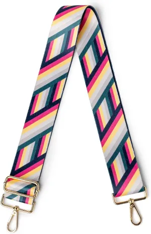 KEDZIE Interchangeable Classic Print Adjustable Length 55” Handbag Purse Strap Replacement 2-inch Wide Crossbody Strap