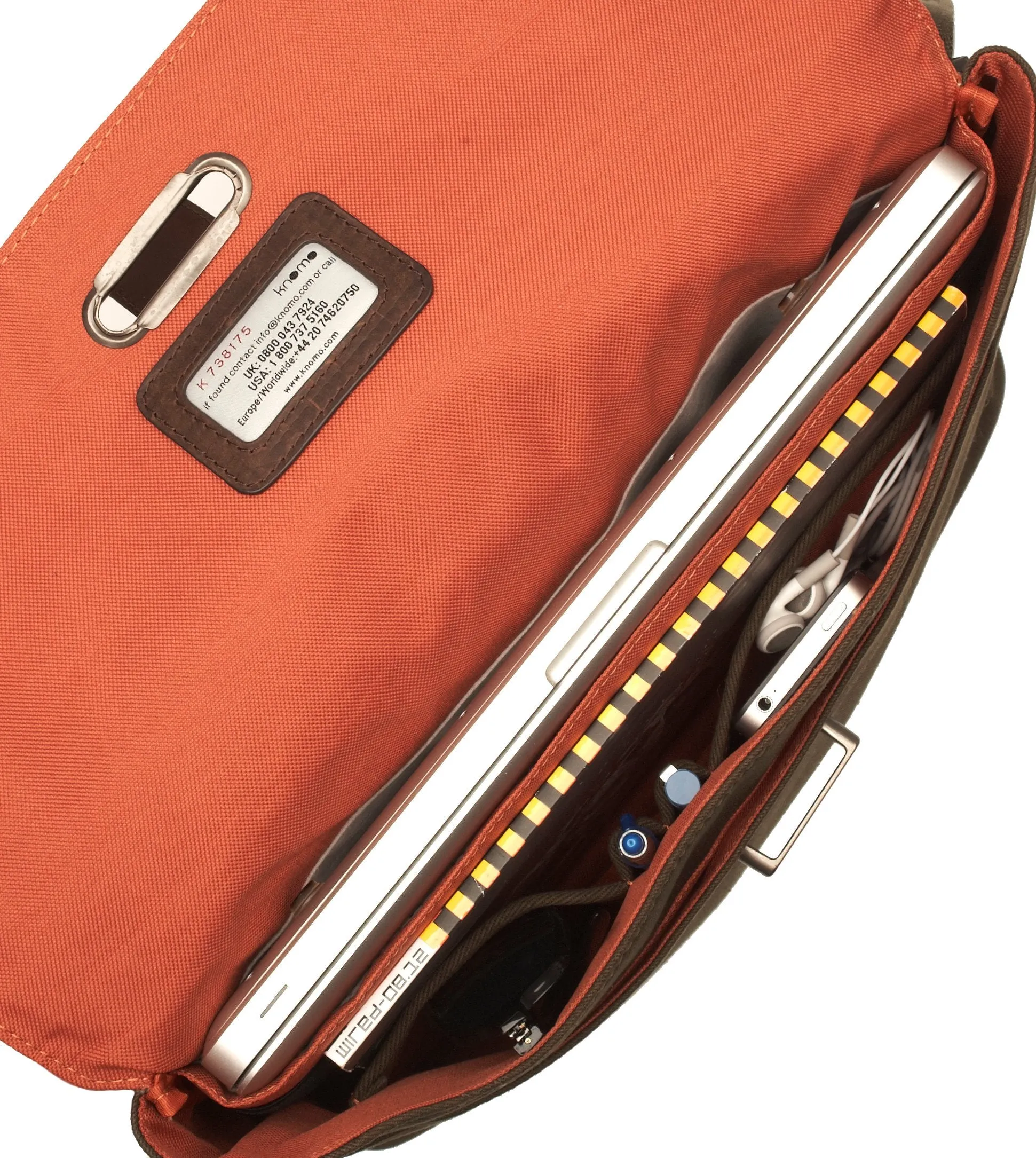Knomo London Troon Fastens Lock Flap Tote