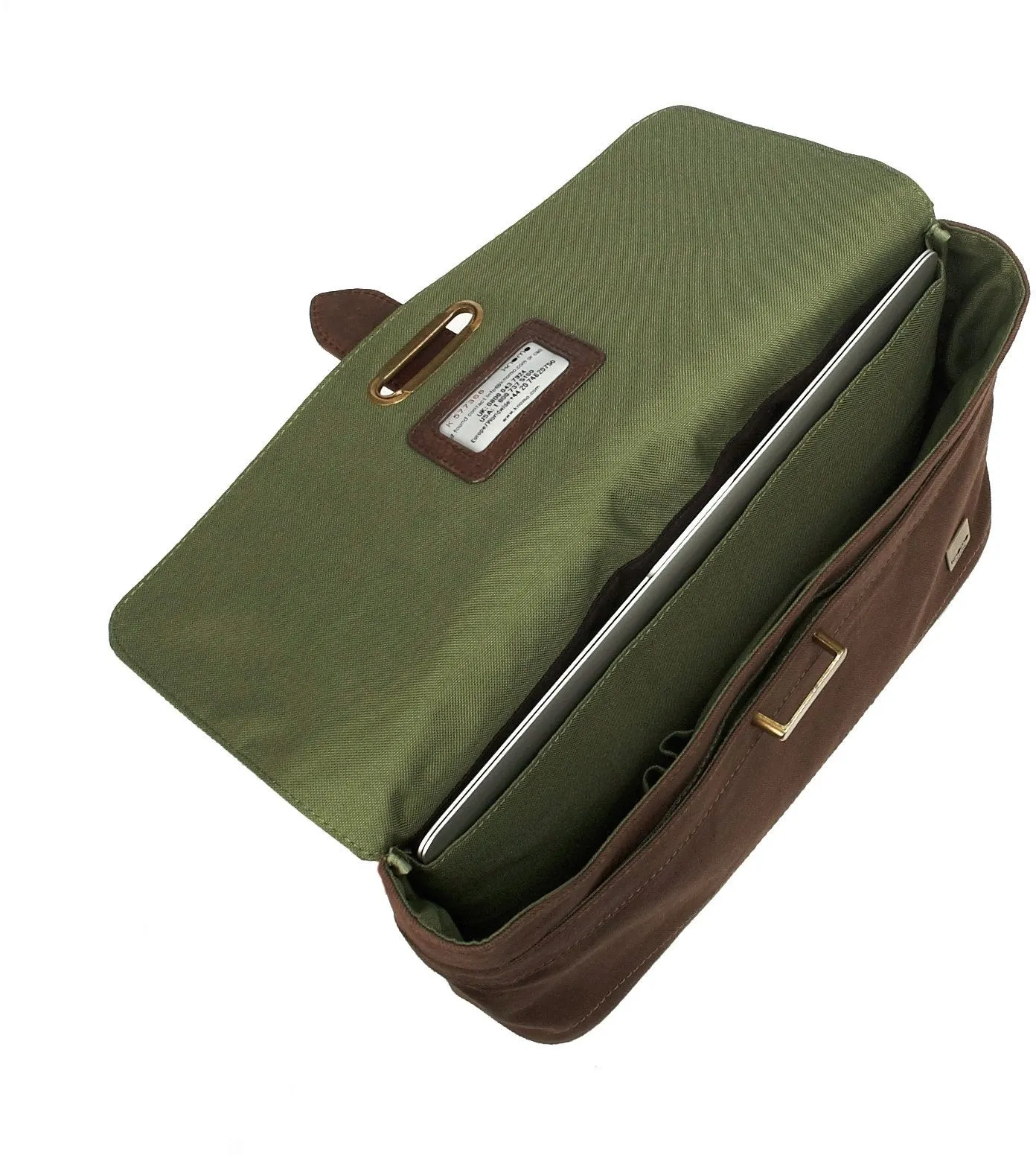 Knomo London Troon Fastens Lock Flap Tote