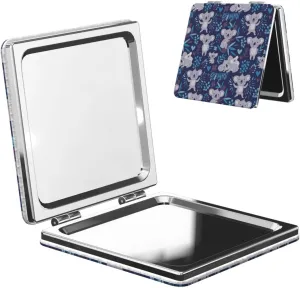 Koala Bears Women Small Makeup Mirror Portable Pocket Cosmetic Mirror for Travel