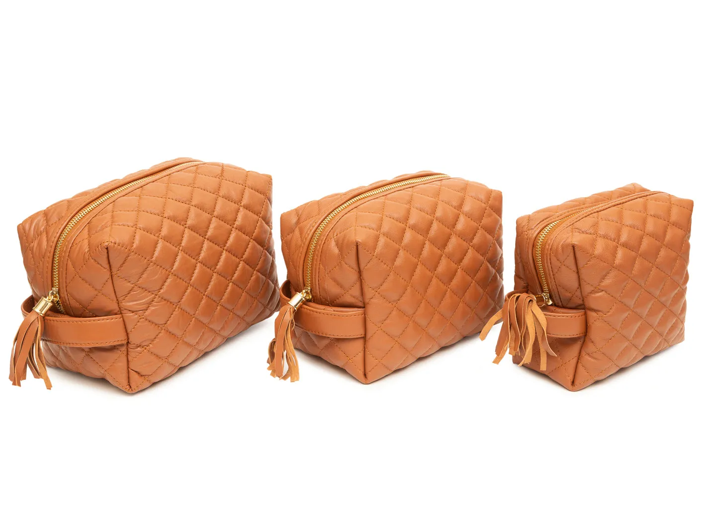 Kyoto Quilted 3 in 1 Pouch Set