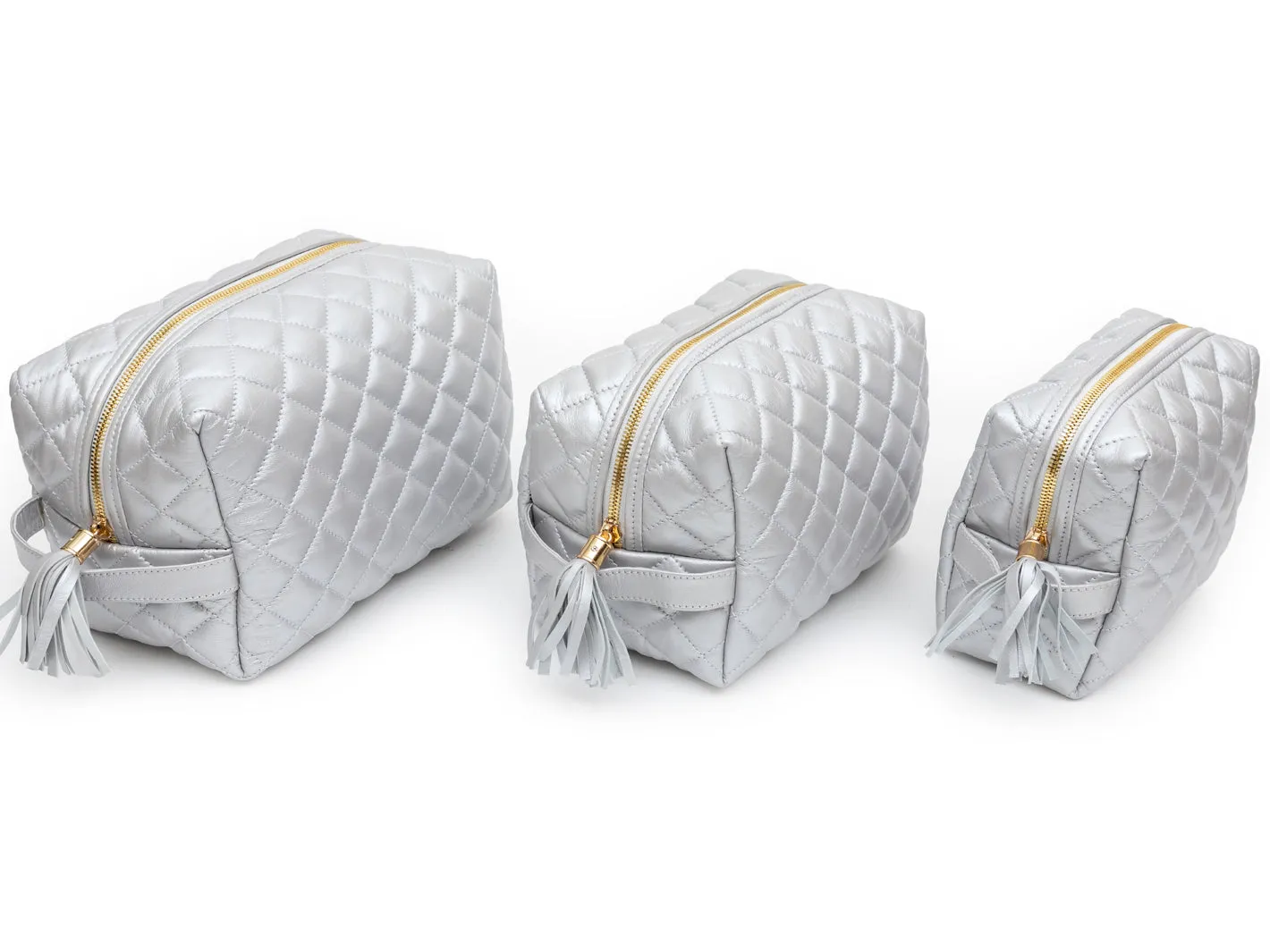 Kyoto Quilted 3 in 1 Pouch Set