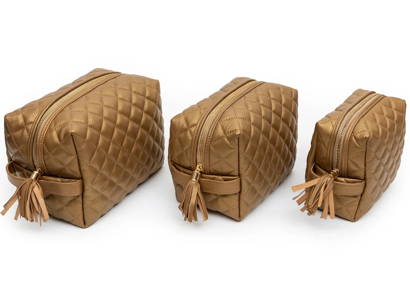 Kyoto Quilted 3 in 1 Pouch Set