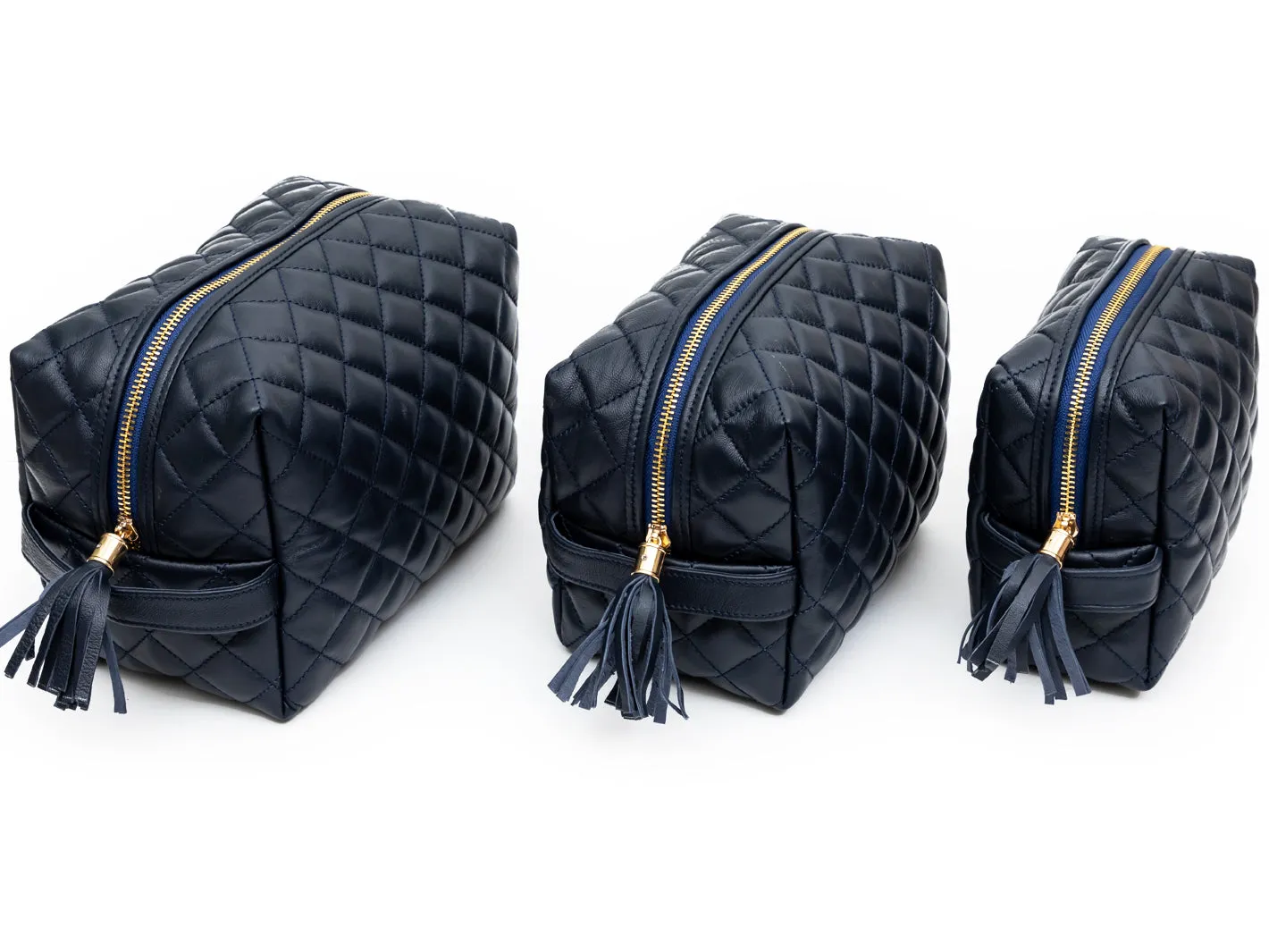 Kyoto Quilted 3 in 1 Pouch Set
