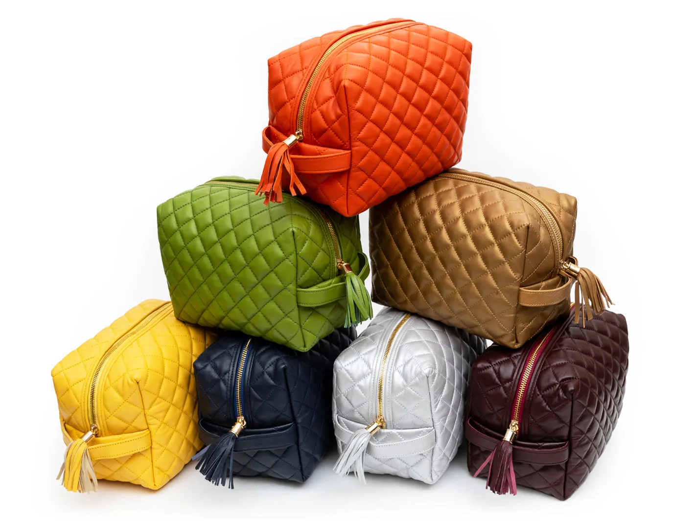 Kyoto Quilted 3 in 1 Pouch Set