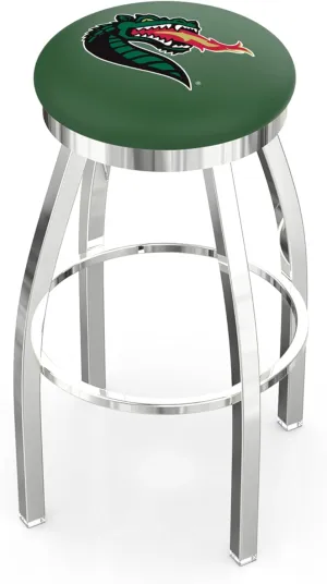 L8C2C UAB 30" Swivel Bar Stool with Chrome Finish