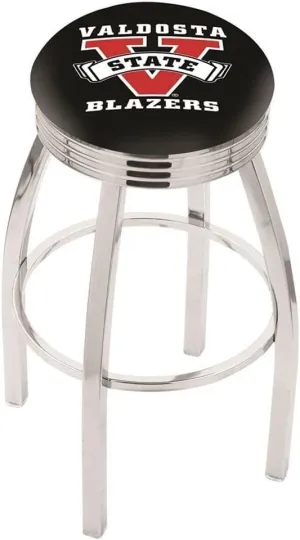 L8C3C Valdosta State 30" Swivel Bar Stool with Chrome Finish