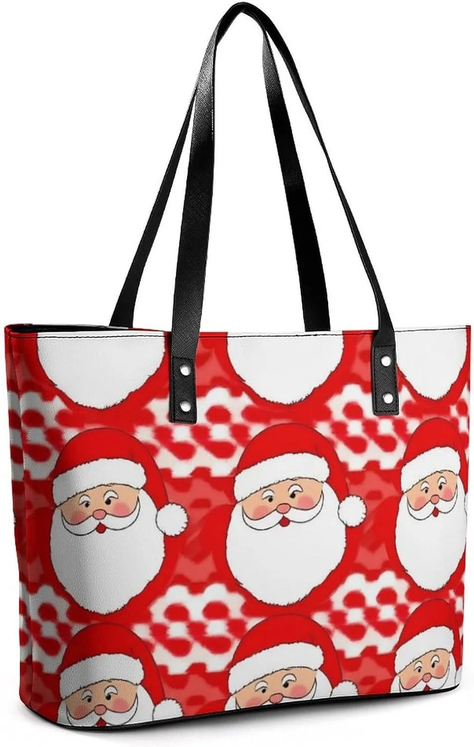 Large Leather Handbag Unisex Travel Lightweight Tote Bag For Daily Use