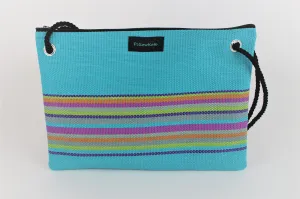 Larissa Multi Color Striped Handbag