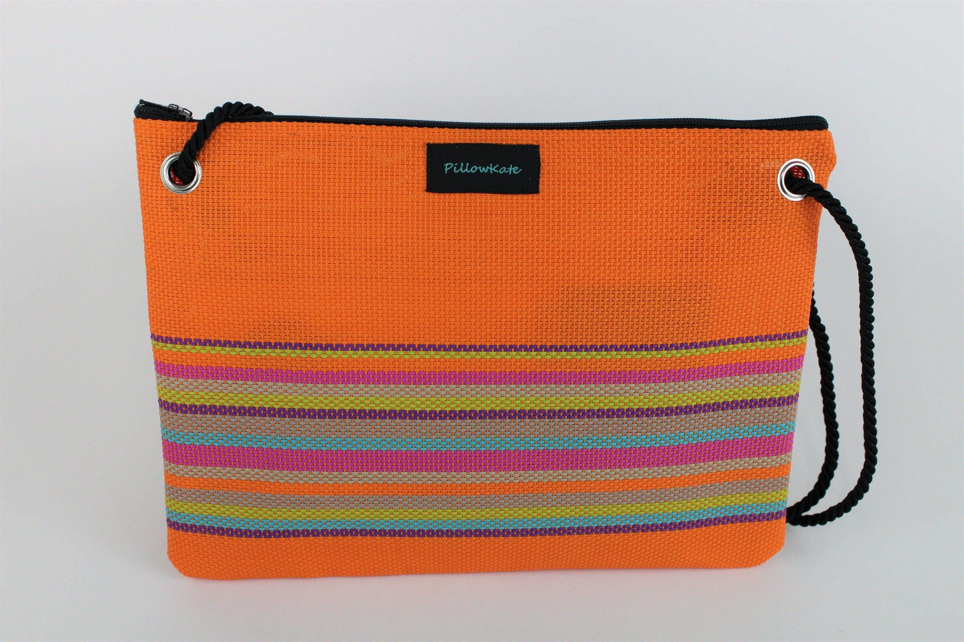 Larissa Multi Color Striped Handbag