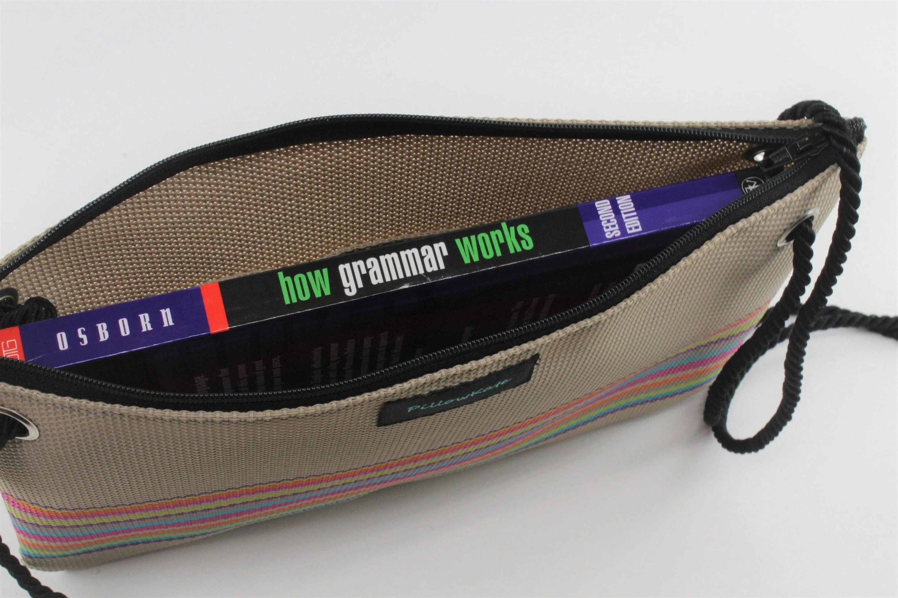Larissa Multi Color Striped Handbag