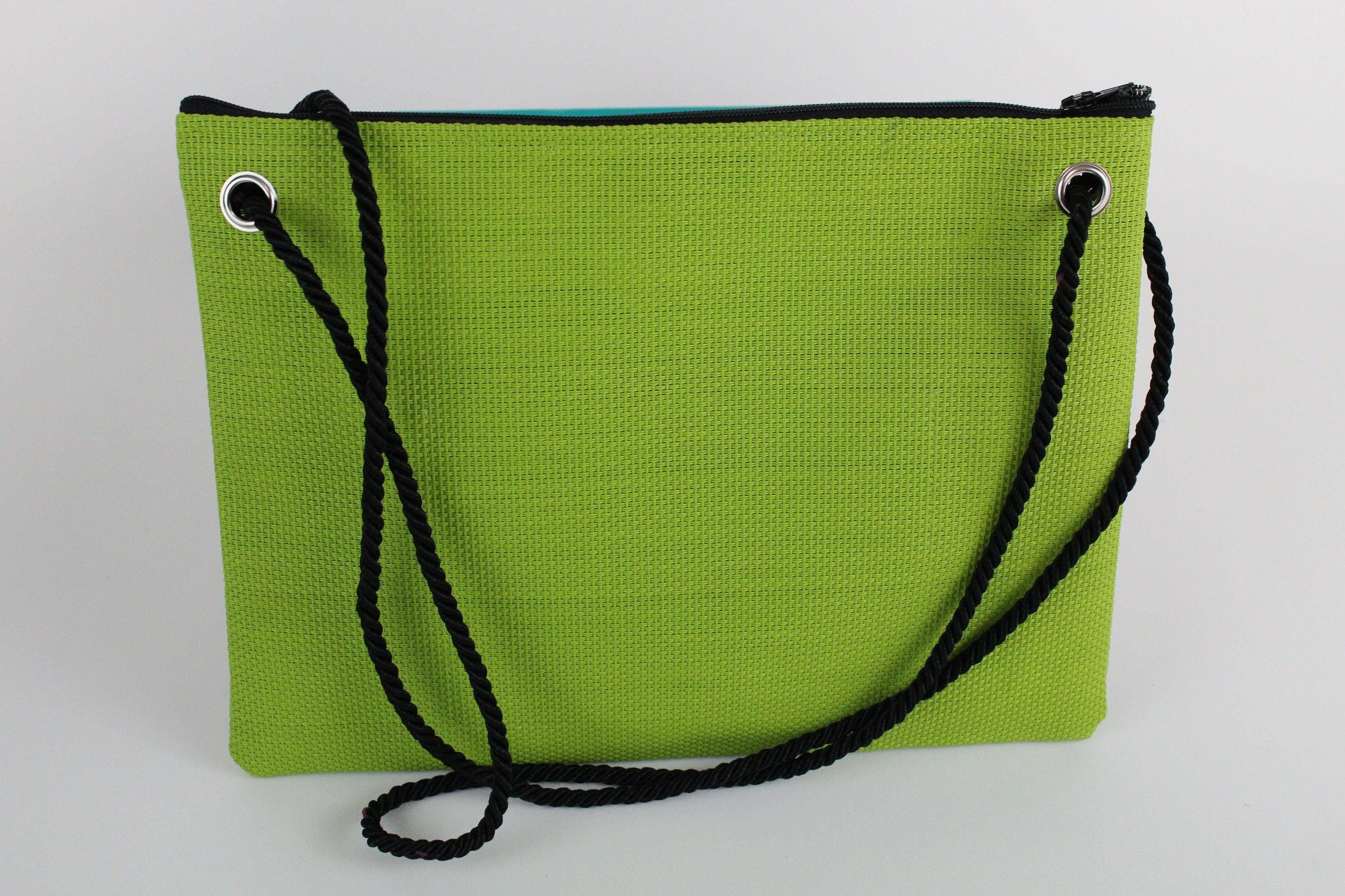 Larissa Multi Color Striped Handbag