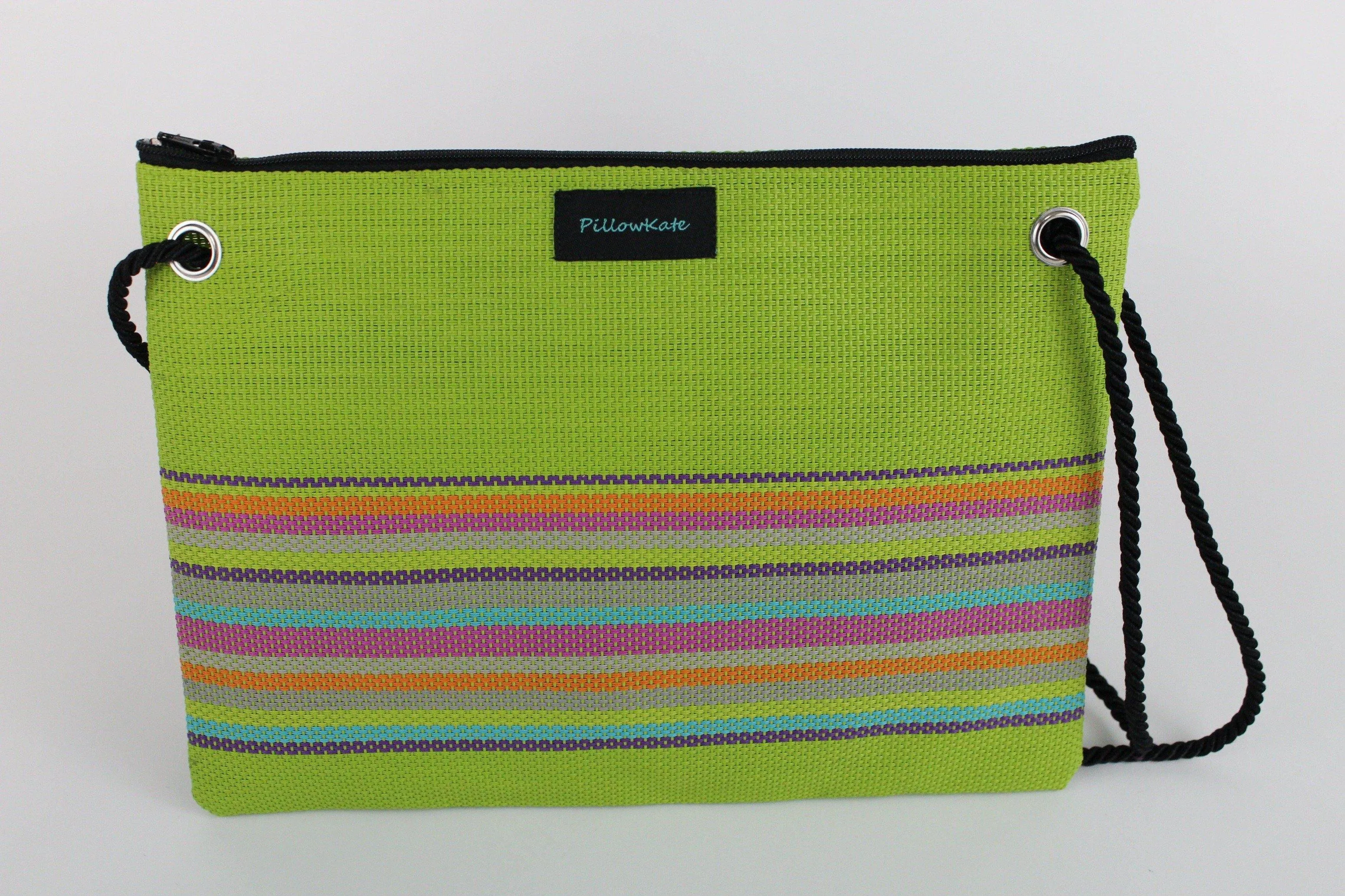 Larissa Multi Color Striped Handbag