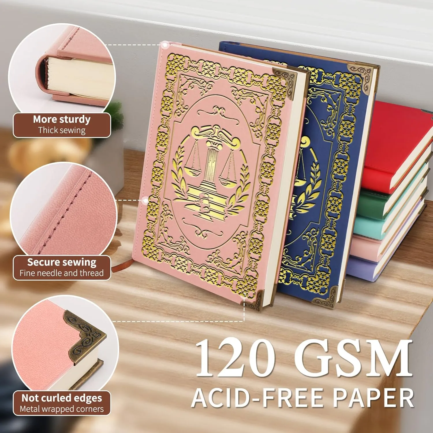 Lawyer Gifts for Women Men,Pink A5 Lawyer Faux Leather Vintage Notebook Law School Gifts for Law Student Lawyer Graduation Gifts,200 Pages With Pen,Future Lawyer Gifts (lawyer Pink)