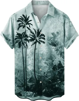 LCMTWX Shirts for Men Long Sleeve Casual Button Down Beach Flower Shirt and Long Suits Mens Trunks Mens Shirts Print Mens