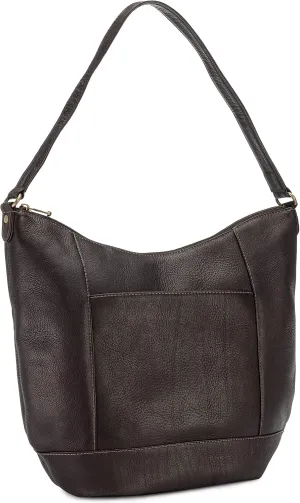 Le Donne Leather Taylor Hobo Full Grain Leather Shoulder Bag Handbag Purse For Women