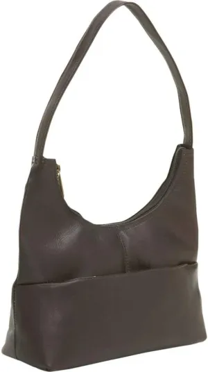 Le Donne Top Zip Hobo Handbag - Colombian Vaquetta Cowhide Leather Women’s Bag