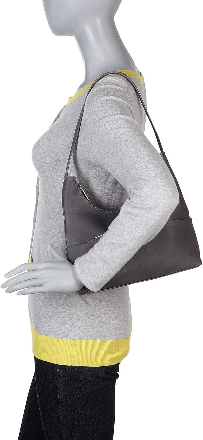 Le Donne Top Zip Hobo Handbag - Colombian Vaquetta Cowhide Leather Women’s Bag