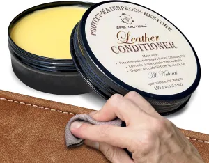 Leather Conditioner - Leather Conditioner for Boots, Gloves, Bags - Boot Wax - 3.5 oz.