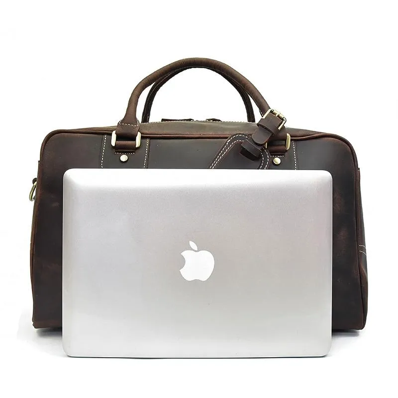 Leather Overnight Bag | QUITO