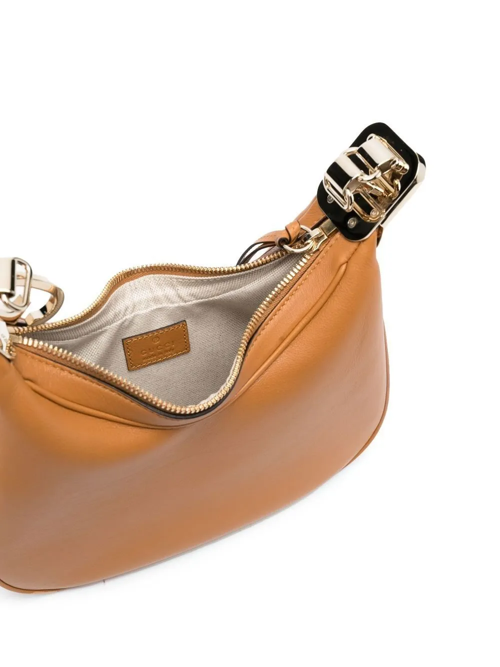 Leather shoulder bag